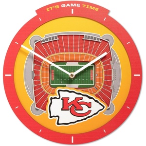 image:imageYouTheFan NFL Arizona Cardinals 3D StadiumView ClockKansas City Chiefs
