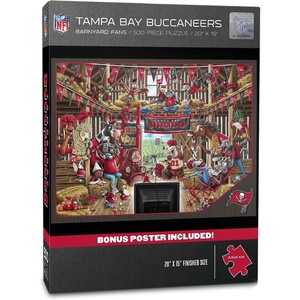 image:imageYouTheFan NFL Atlanta Falcons Barnyard Fans 500pc Puzzle 15 x 20Tampa Bay Buccaneers