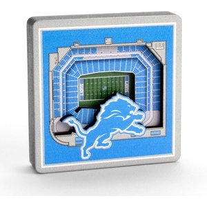 image:imageYouTheFan NFL Detroit Lions 3D StadiumView Magnets  Ford Field
