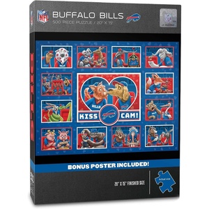 image:imageYouTheFan NFL Detroit Lions Kiss Cam 500pc PuzzleBuffalo Bills