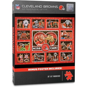 image:imageYouTheFan NFL Detroit Lions Kiss Cam 500pc PuzzleCleveland Browns
