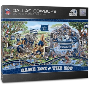 image:imageYouTheFan NFL Game Day at The Zoo 500pc PuzzleDallas Cowboys