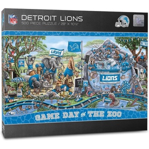 image:imageYouTheFan NFL Game Day at The Zoo 500pc PuzzleDetroit Lions