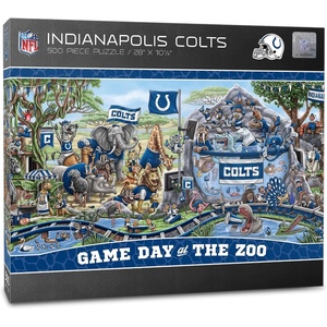 image:imageYouTheFan NFL Game Day at The Zoo 500pc PuzzleIndianapolis Colts