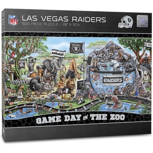 image:imageYouTheFan NFL Game Day at The Zoo 500pc PuzzleLas Vegas Raiders
