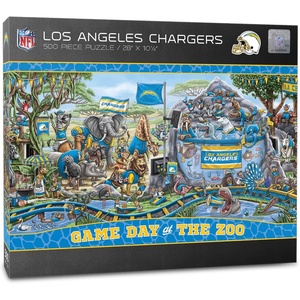 image:imageYouTheFan NFL Game Day at The Zoo 500pc PuzzleLos Angeles Chargers