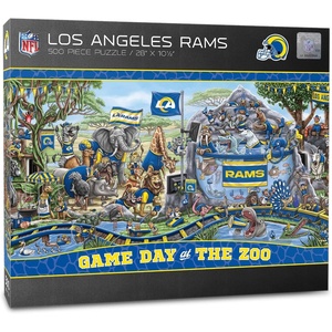 image:imageYouTheFan NFL Game Day at The Zoo 500pc PuzzleLos Angeles Rams