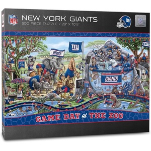 image:imageYouTheFan NFL Game Day at The Zoo 500pc PuzzleNew York Giants