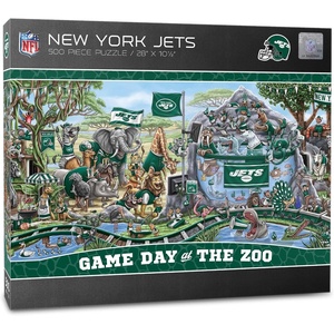 image:imageYouTheFan NFL Game Day at The Zoo 500pc PuzzleNew York Jets