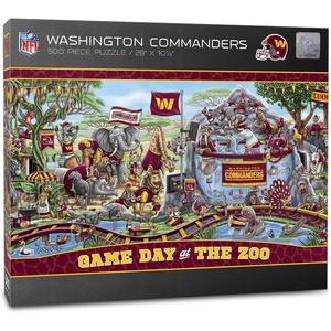 image:imageYouTheFan NFL Game Day at The Zoo 500pc PuzzleWashington Commanders