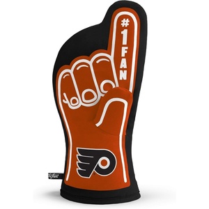 image:imageYouTheFan NHL OfficiallyLicensed Oven Mitt  Heat Resistant 100 Cotton Patented Design Perfect for Indoors or Outdoors on The Grill  Official Team Colors and LogoPhiladelphia Flyers
