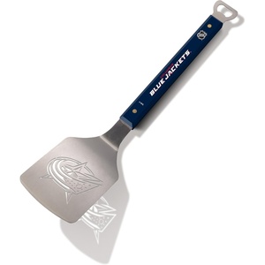 image:imageYouTheFan NHL Spirit Series Sportula Stainless Steel Grilling SpatulaColumbus Blue Jackets