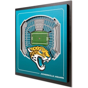 image:imageYouTheFan Officiallylicensed NFL Stadium Series 3D Wall Art  multilayer team stadium replica detailed sports fan gift indoor decorJacksonville Jaguars