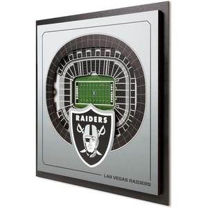 image:imageYouTheFan Officiallylicensed NFL Stadium Series 3D Wall Art  multilayer team stadium replica detailed sports fan gift indoor decorLas Vegas Raiders