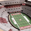 image:imageYouTheFan NCAA 25Layer StadiumView Wall ArtAlabama Crimson Tide