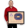 image:imageYouTheFan NCAA 25Layer StadiumView Wall ArtArizona Wildcats BB