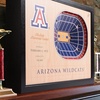 image:imageYouTheFan NCAA 25Layer StadiumView Wall ArtArizona Wildcats BB