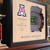 image:imageYouTheFan NCAA 25Layer StadiumView Wall ArtArizona Wildcats FB