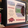 image:imageYouTheFan NCAA 25Layer StadiumView Wall ArtArkansas Razorbacks