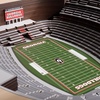 image:imageYouTheFan NCAA 25Layer StadiumView Wall ArtGeorgia Bulldogs
