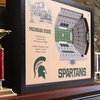 image:imageYouTheFan NCAA 25Layer StadiumView Wall ArtMichigan State Spartans