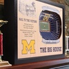 image:imageYouTheFan NCAA 25Layer StadiumView Wall ArtMichigan Wolverines FB