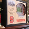 image:imageYouTheFan NCAA 25Layer StadiumView Wall ArtNC State Wolfpack FB