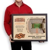 image:imageYouTheFan NCAA 25Layer StadiumView Wall ArtOklahoma State Cowboys FB