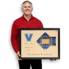 image:imageYouTheFan NCAA 25Layer StadiumView Wall ArtVillanova Wildcats BB