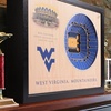 image:imageYouTheFan NCAA 25Layer StadiumView Wall ArtWest Virginia Mountaineers BB
