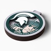 image:imageYouTheFan NCAA 3D Logo Series OrnamentMichigan State Spartans