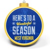 image:imageYouTheFan NCAA 3D Logo Series OrnamentWest Virginia Mountaineers