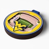 image:imageYouTheFan NCAA 3D StadiumView OrnamentWest Virginia Mountaineers