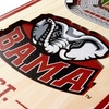 image:imageYouTheFan NCAA Arizona Wildcats 3D Stadium 6x19 Banner  McKale Memorial CenterAlabama Crimson Tide