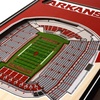image:imageYouTheFan NCAA Arizona Wildcats 3D Stadium 6x19 Banner  McKale Memorial CenterArkansas Razorbacks