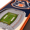 image:imageYouTheFan NCAA Arizona Wildcats 3D Stadium 6x19 Banner  McKale Memorial CenterAuburn Tigers