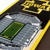 image:imageYouTheFan NCAA Arizona Wildcats 3D Stadium 6x19 Banner  McKale Memorial CenterIowa Hawkeyes