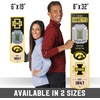 image:imageYouTheFan NCAA Arizona Wildcats 3D Stadium 6x19 Banner  McKale Memorial CenterIowa Hawkeyes