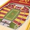 image:imageYouTheFan NCAA Arizona Wildcats 3D Stadium 6x19 Banner  McKale Memorial CenterIowa State Cyclones