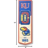 image:imageYouTheFan NCAA Arizona Wildcats 3D Stadium 6x19 Banner  McKale Memorial CenterKansas Jayhawks