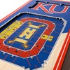 image:imageYouTheFan NCAA Arizona Wildcats 3D Stadium 6x19 Banner  McKale Memorial CenterKansas Jayhawks