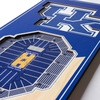 image:imageYouTheFan NCAA Arizona Wildcats 3D Stadium 6x19 Banner  McKale Memorial CenterKentucky Wildcats