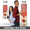 image:imageYouTheFan NCAA Arizona Wildcats 3D Stadium 6x19 Banner  McKale Memorial CenterLouisville Cardinals