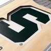 image:imageYouTheFan NCAA Arizona Wildcats 3D Stadium 6x19 Banner  McKale Memorial CenterMichigan State Spartans