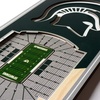 image:imageYouTheFan NCAA Arizona Wildcats 3D Stadium 6x19 Banner  McKale Memorial CenterMichigan State Spartans