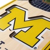 image:imageYouTheFan NCAA Arizona Wildcats 3D Stadium 6x19 Banner  McKale Memorial CenterMichigan Wolverines