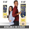 image:imageYouTheFan NCAA Arizona Wildcats 3D Stadium 6x19 Banner  McKale Memorial CenterMichigan Wolverines