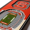 image:imageYouTheFan NCAA Arizona Wildcats 3D Stadium 6x19 Banner  McKale Memorial CenterNC State Wolfpack