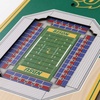 image:imageYouTheFan NCAA Arizona Wildcats 3D Stadium 6x19 Banner  McKale Memorial CenterNorth Dakota State Bison