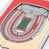 image:imageYouTheFan NCAA Arizona Wildcats 3D Stadium 6x19 Banner  McKale Memorial CenterOhio State Buckeyes 100th